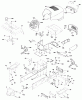 Husqvarna GTH 2550 XPB (954567116) - Garden Tractor (2001-02 & After) Ersatzteile Chassis And Enclosures