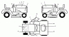 Husqvarna GTH 2554 XPA (954568427) - Garden Tractor (2004-08 & After) Ersatzteile Decals