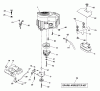 Husqvarna GTH 2254XPA (954571229) - Garden Tractor (2004-08 & After) Ersatzteile Engine