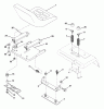 Husqvarna GTH 2554 XPA (954568427) - Garden Tractor (2004-08 & After) Ersatzteile Seat Assembly