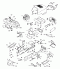 Husqvarna GTH 2254XPB (954571229) - Garden Tractor (2004-08 & After) Ersatzteile Chassis And Enclosures