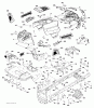 Husqvarna GTH 263T (96041022600) - Garden Tractor (2011-04 & After) Ersatzteile CHASSIS ENCLOSURES