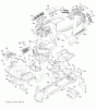 Husqvarna GTH 2648 (96043003002) - Garden Tractor (2008-02 & After) Ersatzteile Chassis