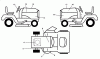 Husqvarna GTH 2648 (96043003002) - Garden Tractor (2008-02 & After) Ersatzteile Decals