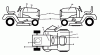 Husqvarna GTH 264T (96041031000) - Garden Tractor (2012-10 & After) Ersatzteile DECALS