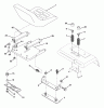 Husqvarna GTH 2654 (96023000600) - Garden Tractor (2005-03 & After) Ersatzteile Seat Assembly