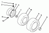 Husqvarna GTH 2654 (96023000600) - Garden Tractor (2005-03 & After) Ersatzteile Wheel & Tires