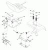 Husqvarna GTH 2654 (96025000100) - Garden Tractor (2005-06 & After) Ersatzteile Seat Assembly