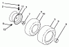Husqvarna GTH 2654 (96025000100) - Garden Tractor (2005-06 & After) Ersatzteile Wheels & Tires