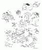 Husqvarna GTH 2654 (96025000101) - Garden Tractor (2005-06 & After) Ersatzteile Chassis And Enclosures
