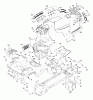 Husqvarna GTH 2654T (96043001000) - Garden Tractor (2006-03 & After) Ersatzteile Chassis