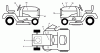 Husqvarna GTH 2654T (96043001000) - Garden Tractor (2006-03 & After) Ersatzteile Decals