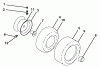 Husqvarna GTH 2654T (96043001000) - Garden Tractor (2006-03 & After) Ersatzteile Wheels And Tires