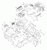 Husqvarna GTH 2654T (96043001001) - Garden Tractor (2006-03 & After) Ersatzteile Chassis