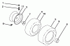 Husqvarna GTH 2654T (96043001001) - Garden Tractor (2006-03 & After) Ersatzteile Wheels And Tires