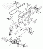 Husqvarna GTH 2654T (96043001002) - Garden Tractor (2006-03 & After) Ersatzteile Drive