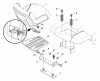 Husqvarna GTH 2654T (96043001002) - Garden Tractor (2006-03 & After) Ersatzteile Seat Assembly