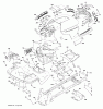 Husqvarna GTH 26K54 (96043003100) - Garden Tractor (2006-11 & After) Ersatzteile Chassis