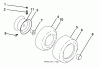 Husqvarna GTH 26K54 (96043003100) - Garden Tractor (2006-11 & After) Ersatzteile Wheels and Tires