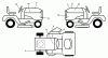 Husqvarna GTH 26K54T (96043001100) - Garden Tractor (2006-03 & After) Ersatzteile Decals