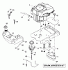 Husqvarna GTH 26K54T (96043001100) - Garden Tractor (2006-03 & After) Ersatzteile Engine