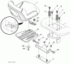 Husqvarna GTH 26V48LS (96043009000) - Garden Tractor (2009-12 & After) Ersatzteile Seat Assembly