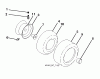 Husqvarna GTH 24V52LS (96043013500) - Garden Tractor (2011-08 & After) Ersatzteile WHEELS TIRES