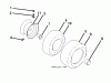 Husqvarna GTH 26V54 (96048003501) - Garden Tractor (2012-08 & After) Ersatzteile WHEELS TIRES