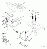 Husqvarna GTH 2754 (96023000400) - Garden Tractor (2005-06 & After) Ersatzteile Seat Assembly