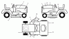 Husqvarna GTH 2754 (96023000401) - Garden Tractor (2005-06 & After) Ersatzteile Decals