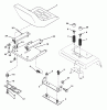 Husqvarna GTH 2754 (96023000401) - Garden Tractor (2005-06 & After) Ersatzteile Seat Assembly