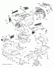 Husqvarna GTH 27V48LS (96043011702) - Garden Tractor (2011-08 & After) Ersatzteile CHASSIS ENCLOSURES