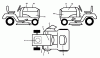 Husqvarna GTH 27V48LS (96043011702) - Garden Tractor (2011-08 & After) Ersatzteile DECALS