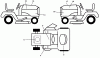 Husqvarna GTH 27V52LS (96043009101) - Garden Tractor (2010-03 & After) Ersatzteile Decals