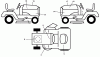 Husqvarna GTH 27V52LS (96043009900) - Garden Tractor (2009-12 & After) Ersatzteile Decals