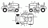 Husqvarna GTH 3052TDF (96041028501) - Garden Tractor (2012-11 & After) Ersatzteile DECALS