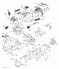 Husqvarna GTH 3052TDF (96041028502) - Garden Tractor (2013-05) Ersatzteile CHASSIS ENCLOSURES