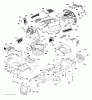 Husqvarna GTH 3052TF (96041026500) - Garden Tractor (2011-06 & After) Ersatzteile CHASSIS ENCLOSURES