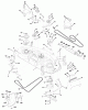 Husqvarna GTVH 200 (954140016B) - Garden Tractor (1999-03 & After) Ersatzteile Mower Deck