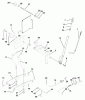Husqvarna GTVH 200 (954140016B) - Garden Tractor (1999-03 & After) Ersatzteile Mower Lift