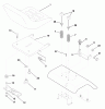 Husqvarna GTVH 200 (954140016B) - Garden Tractor (1999-03 & After) Ersatzteile Seat Assembly