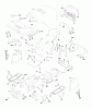 Husqvarna GTVH 205 (954140102A) - Garden Tractor (1999-10 & After) Ersatzteile Chassis And Enclosures