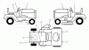 Husqvarna GTVH 205 (954140102B) - Garden Tractor (2000-03 & After) Ersatzteile Decals