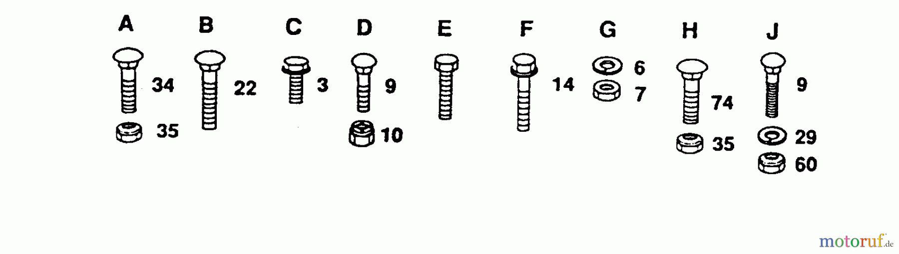 Husqvarna Rasen und Garten Traktoren HVGTK 180AR - Husqvarna Lawn Tractor (1990-03 & After) Mower Hardware