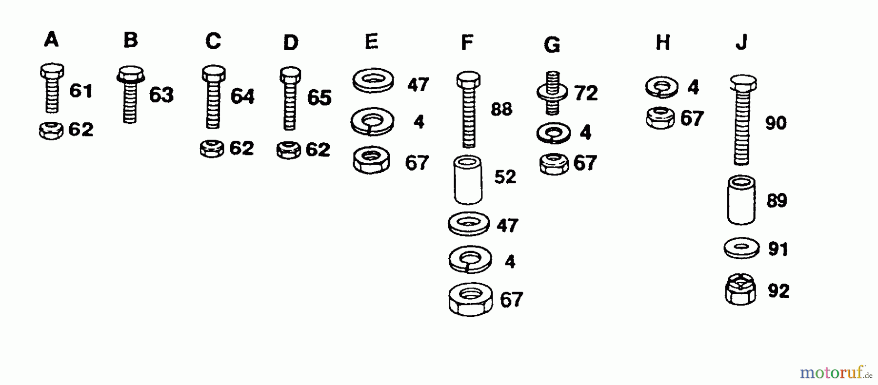 Husqvarna Rasen und Garten Traktoren HVGTK 180AR - Husqvarna Lawn Tractor (1990-03 & After) Steering Hardware