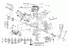 Husqvarna HVGTV 16 AR - Lawn Tractor (1990-01 & After) Ersatzteile Power And Mechanical Controls Group