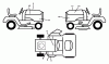 Husqvarna LGT 24K54 (96043012702) - Lawn Tractor (2011-08 & After) Ersatzteile DECALS