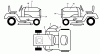 Husqvarna LGT 2554 (96043006100) - Lawn Tractor (2009-04 & After) Ersatzteile Decals