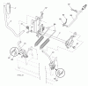 Husqvarna LGT 2554 (96043006101) - Lawn Tractor (2009-09 & After) Ersatzteile Mower Lift