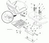 Husqvarna LGT 2554 (96043007400) - Lawn Tractor (2009-09 & After) Ersatzteile Seat Assembly